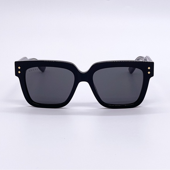 NEW GUCCI GG1084S 001 UNISEX SQUARE SUNGLASSES GUCCI - Picture 4 of 10